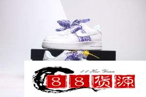 Nike AIR FORCE 1 Ts 鬼脸倒钩丝带腰果花方巾_淘宝女鞋代理